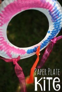 paper plate kite