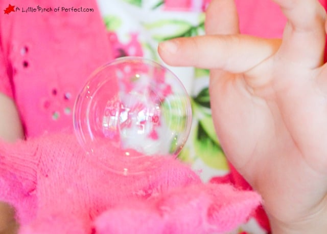 how to make bubbles that you can hold