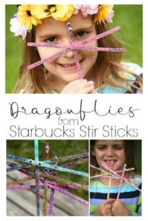 Stir Stick Dragonfly Craft by Happy Hooligans