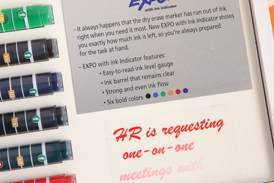 Expo Dry Erase with Ink Indicator