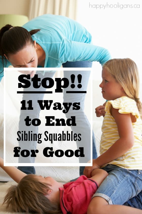 11 SureFire Ways to Stop Sibling Fighting and to