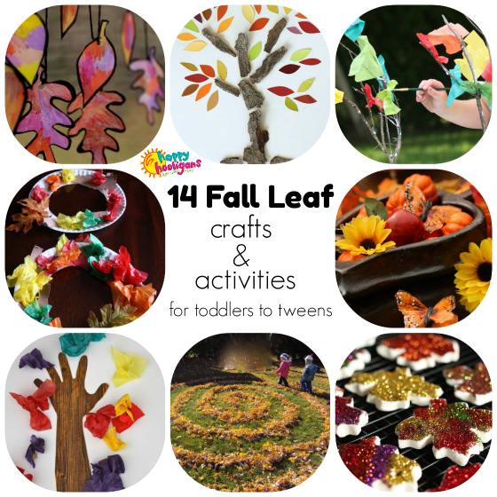 14 ways to play and learn with fall leaves 