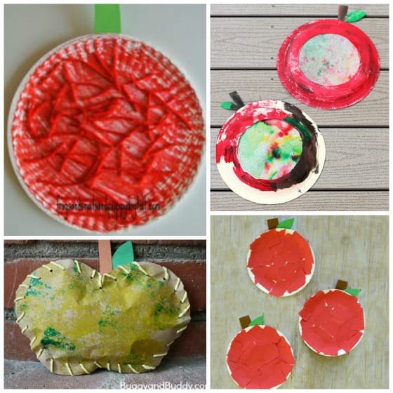 apple crafts for preschool