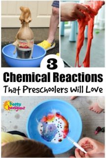 3 Chemical Reaction Experiments for Kids