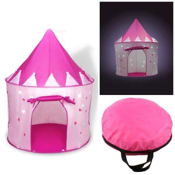 Fox print castle tent