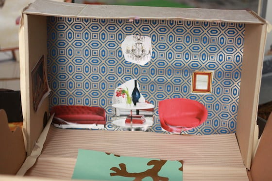 shoebox dollhouse decor