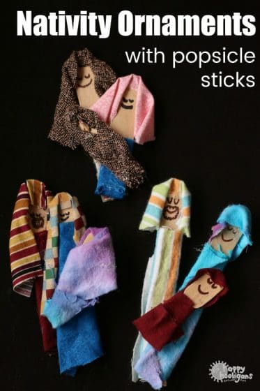 Popsicle Stick Nativity Craft