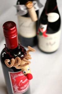 Wine Cork Reindeer Ornament Craft - Happy Hooligans