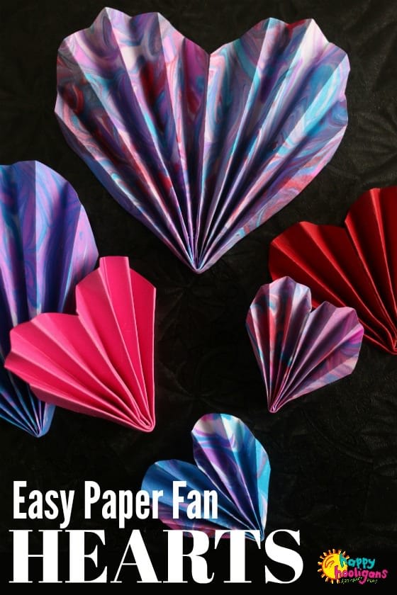 How to Make a Folded Paper Heart with an Accordion Fold