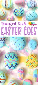 Painted Stone Easter Egg Craft