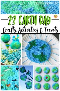 Earth Day Crafts and Activities Collage