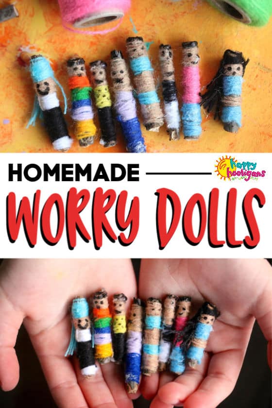 Homemade Worry Dolls Craft