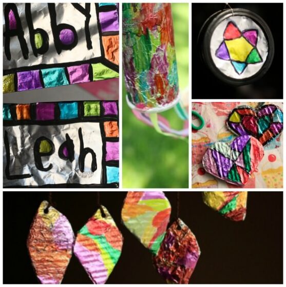 Sharpie and Tin Foil Projects for Kids 