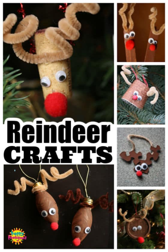 Easy Reindeer Crafts for Kids