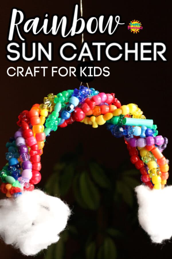 Rainbow Sun Catcher Craft for Kids