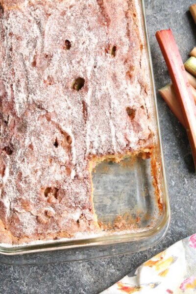 Homemade-Rhubarb-Cake-9x13-pan