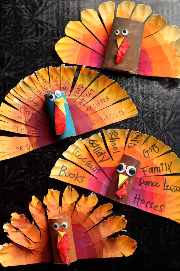 Paper Plate Crafts Thanksgiving